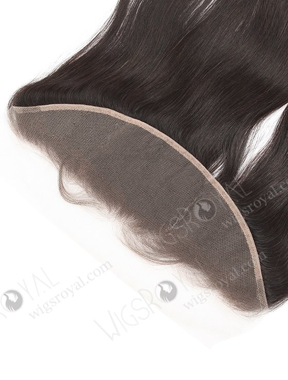 In Stock Indian Remy Hair 16" Straight Natural Color Lace Frontal SKF-002-11903