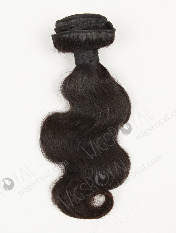 In Stock Cambodian Virgin Hair 12" Body Wave Natural Color Machine Weft SM-924