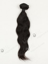 In Stock Cambodian Virgin Hair 18" Natural Straight Natural Color Machine Weft SM-912