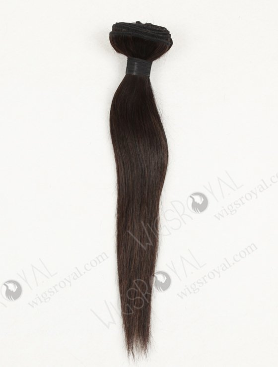 In Stock Cambodian Virgin Hair 14" Straight Natural Color Machine Weft SM-917