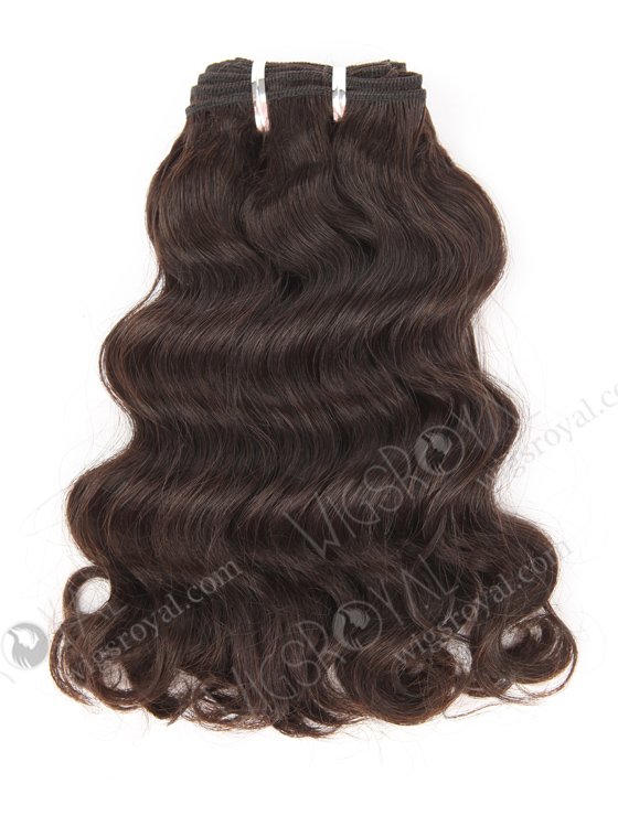 In Stock 7A Peruvian Virgin Hair 10" Double Drawn Deep Body Wave Natural Color Machine Weft SM-6134