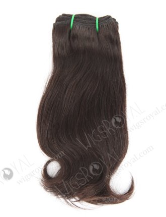 In Stock 5A Peruvian Virgin Hair 10" Double Drawn Straight Natural Color Machine Weft SM-6149