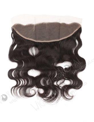 In Stock Indian Virgin Hair 16" Body Wave Natural Color Lace Frontal SKF-083