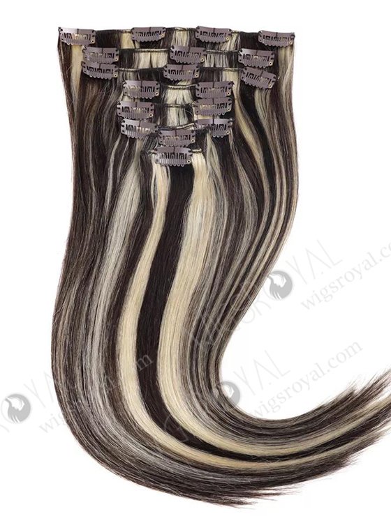 Summary of various styles of virgin hair clip in hair extensions WR-CW-001-13309