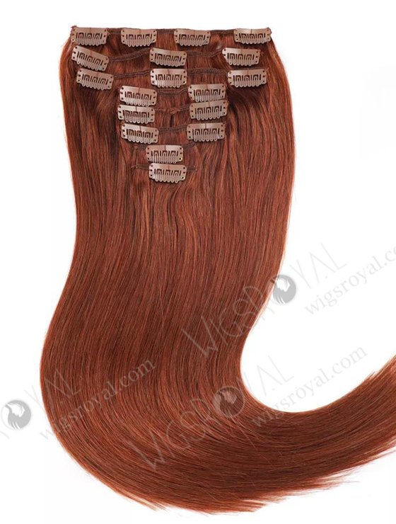 Summary of various styles of virgin hair clip in hair extensions WR-CW-001-13311
