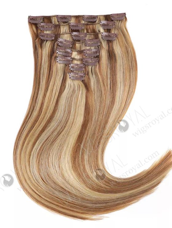 Summary of various styles of virgin hair clip in hair extensions WR-CW-001-13313