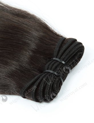 In Stock 7A Peruvian Virgin Hair 12" Double Drawn Straight Natural Color Machine Weft SM-684
