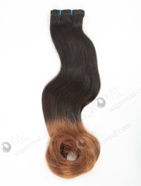 In Stock 7A Peruvian Virgin Hair 20" Double Draw Straight With Roll Curl Tip T-Natural Color/10# Machine Weft SM-6108