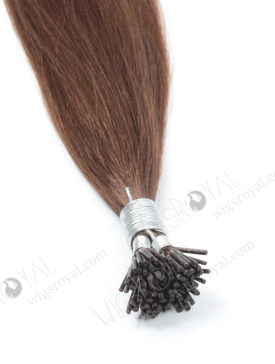I-tip hair extension European virgin hair 20" straight #2 color WR-PH-001-13293