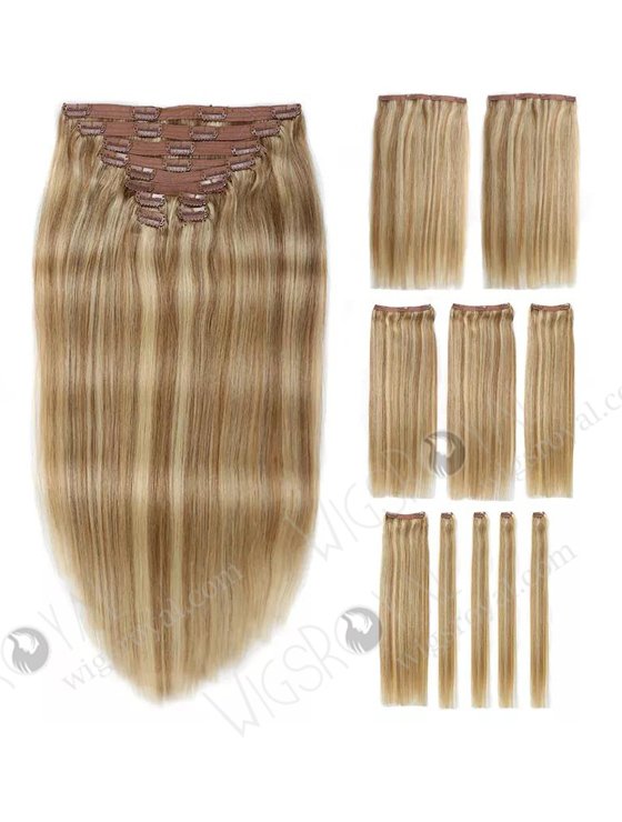 Top Quality Human Hair Clip in Hair Extensions WR-CW-002-13670