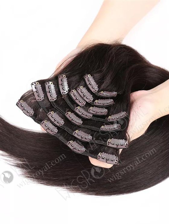 Top Quality Human Hair Clip in Hair Extensions WR-CW-002-13669