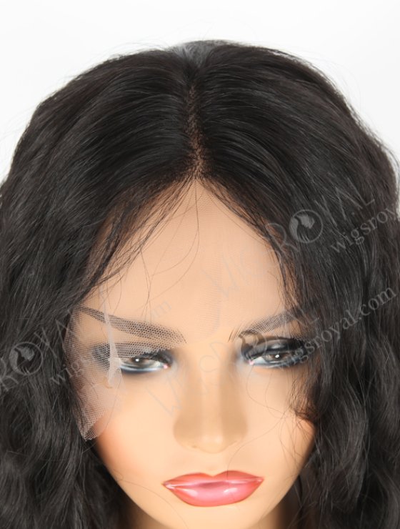 In Stock Synthetic Hair Lace Front Wig 18" Big Curl Color 1B# AL-017-4-13683