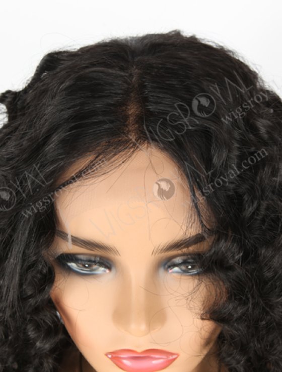 In Stock Synthetic Hair Lace Front Wig 24" Spiral Curl Color 1B# AL-017-6-13700