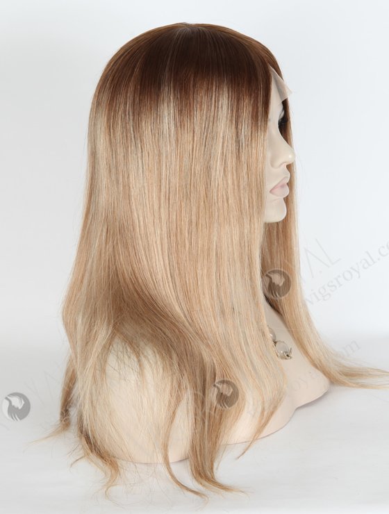 In Stock European Virgin Hair 16" Straight B116 Color Lace Front Silk Top Glueless Wig GLL-08015-13958