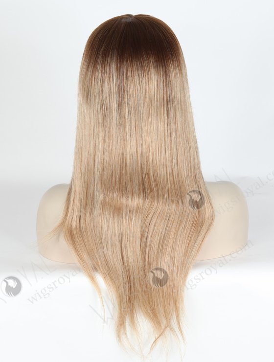 In Stock European Virgin Hair 16" Straight B116 Color Lace Front Silk Top Glueless Wig GLL-08015-13957