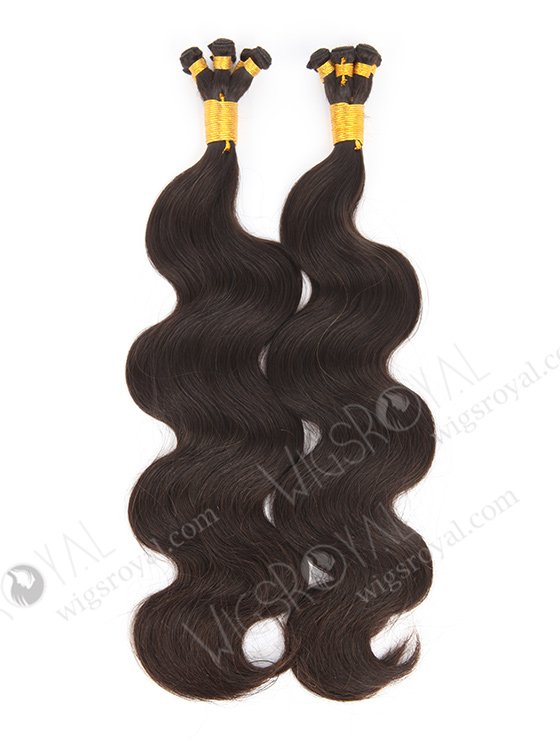In Stock Brazilian Virgin Hair 20" Body Wave Natural Color Hand-tied Weft SHW-028-13836