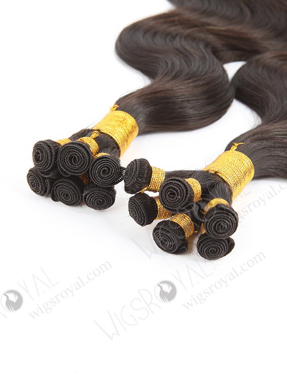 In Stock Brazilian Virgin Hair 20" Body Wave Natural Color Hand-tied Weft SHW-028-13837