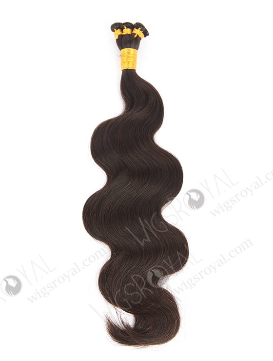 In Stock Brazilian Virgin Hair 20" Body Wave Natural Color Hand-tied Weft SHW-028-13839