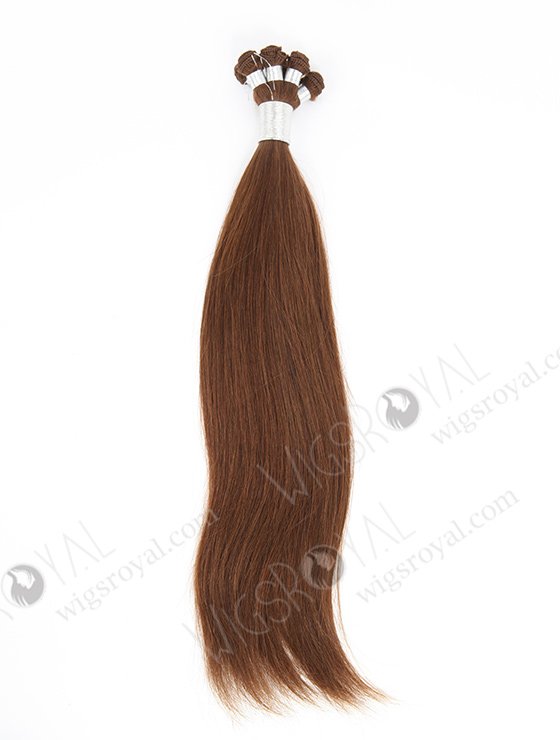 In Stock Brazilian Virgin Hair 18" Silky Straight 30# Color Hand-tied Weft SHW-030