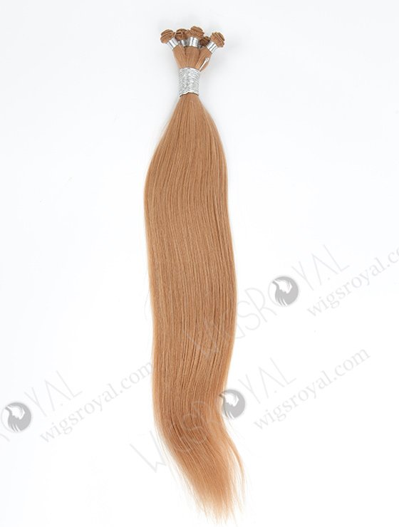 In Stock Brazilian Virgin Hair 18" Silky Straight 16# Color Hand-tied Weft SHW-029-13843