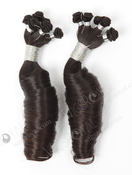 In Stock Brazilian Virgin Hair 22" Loose Spiral Curl Natural Color Hand-tied Weft SHW-007-13905