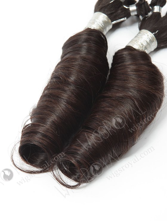 In Stock Brazilian Virgin Hair 22" Loose Spiral Curl Natural Color Hand-tied Weft SHW-007-13907