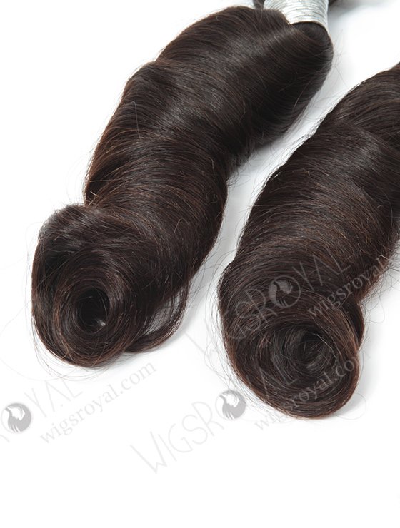 In Stock Brazilian Virgin Hair 18" Loose Spiral Curl Natural Color Hand-tied Weft SHW-005-13897