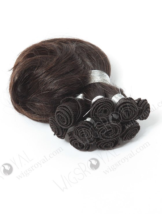 In Stock Brazilian Virgin Hair 10" Loose Spiral Curl Natural Color Hand-tied Weft SHW-001-13875