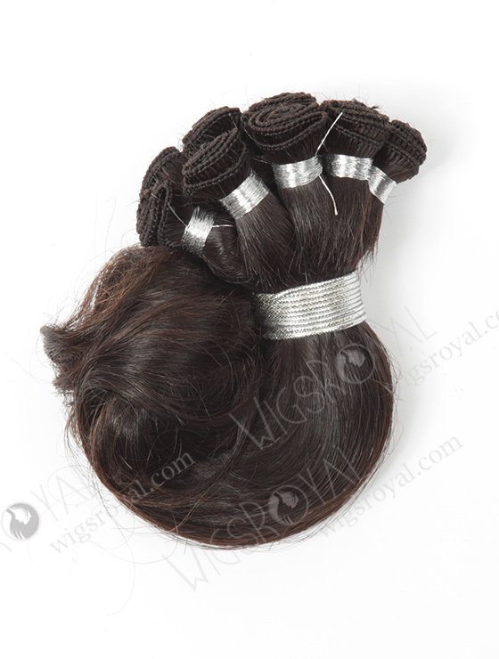 In Stock Brazilian Virgin Hair 10" Loose Spiral Curl Natural Color Hand-tied Weft SHW-001-13877