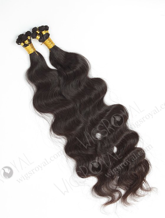 In Stock Brazilian Virgin Hair 28" Natural Wave Natural Color Hand-tied Weft SHW-017-13807