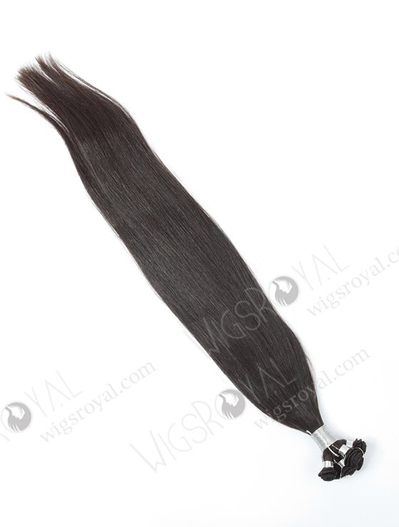In Stock Brazilian Virgin Hair 22" Silky Straight Natural Color Hand-tied Weft SHW-024-13832