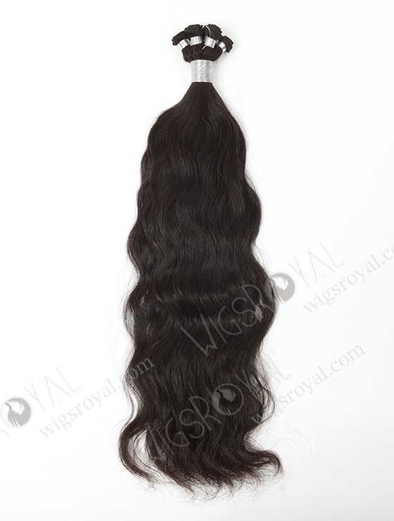 In Stock Brazilian Virgin Hair 20" Natural Wave Natural Color Hand-tied Weft SHW-013-13787