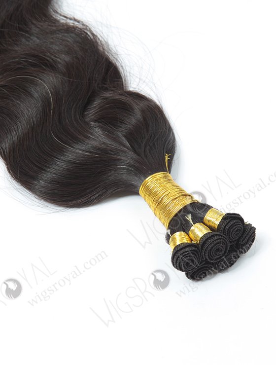 In Stock Brazilian Virgin Hair 26" Natural Wave Natural Color Hand-tied Weft SHW-016-13804