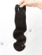 Double Drawn 16'' 5a Peruvian Virgin Half Body Wave Natural Color Hair Wefts WR-MW-162
