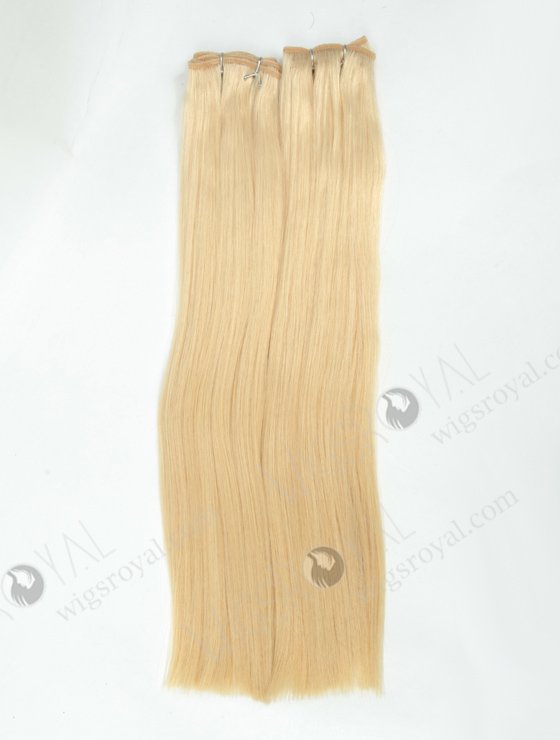 Top Quality Double Drawn 20'' 7a Brazilian Virgin Blonde Color Hair Wefts WR-MW-169-14126