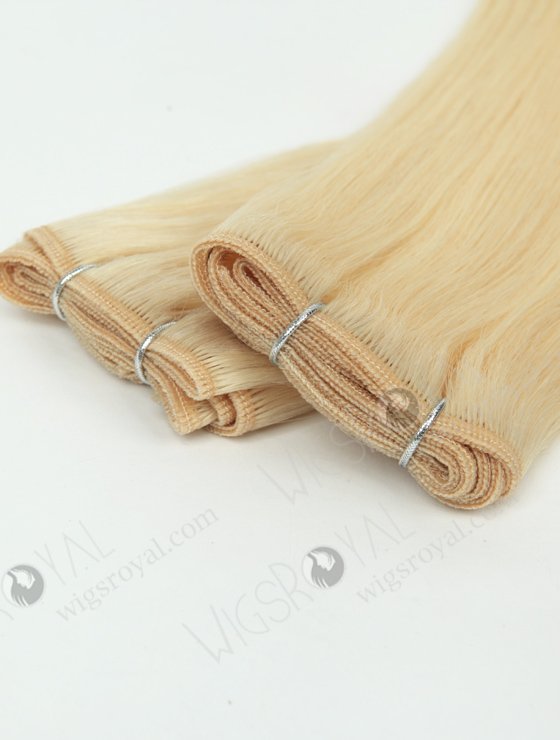 Top Quality Double Drawn 20'' 7a Brazilian Virgin Blonde Color Hair Wefts WR-MW-169-14127