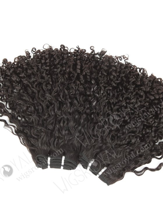 Hot Selling Double Drawn 14'' 7A Peruvian Virgin Natural Color Hair Wefts WR-MW-171-14114