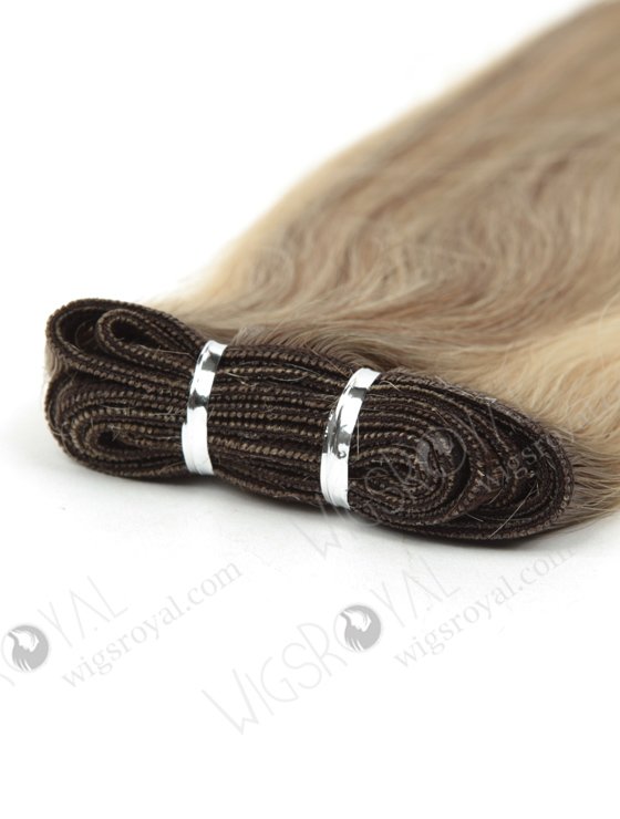 Luxury Sew In Weave Hair Extensions Rooted Blonde with Brown Highlights WR-MW-173-14105
