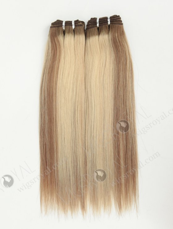 Beautiful T Color European Virgin 14" T 9# 60# Highlight 9# Color Hair Weaves WR-MW-181-14052