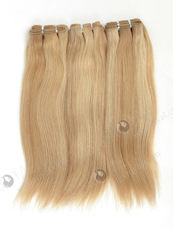 Wholesale Price European Virgin 14" 24# Highlight 18# Color Hair Weaves WR-MW-180-14058
