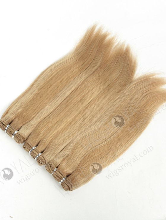 Wholesale Price European Virgin 14" 24# Highlight 18# Color Hair Weaves WR-MW-180-14059