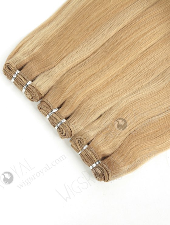 Wholesale Price European Virgin 14" 24# Highlight 18# Color Hair Weaves WR-MW-180-14061