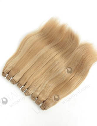 High Quality European Remy Human Hair Weft 14" Blonde Color WR-MW-180