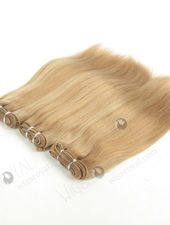 Wholesale Price European Virgin 14" 24# Highlight 18# Color Hair Weaves WR-MW-180-14062