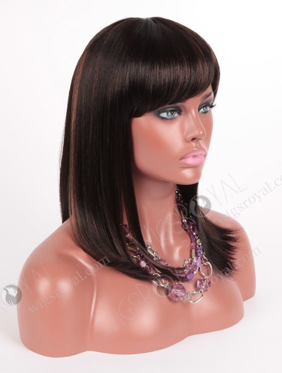 In Stock Normal Synthetic Wig Middle Straight BEBE-1BF30#-14723