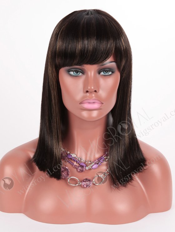 In Stock Normal Synthetic Wig Middle Straight BEBE-1BF27#-14715