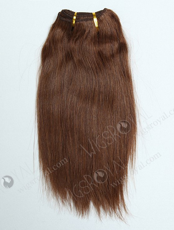 In Stock Malaysian Virgin Hair 10" Straight 30# Color Machine Weft SM-333