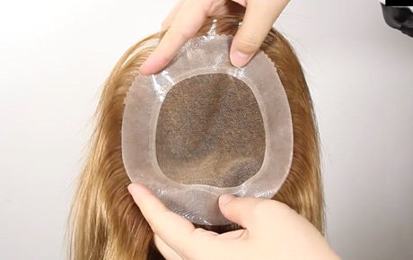 Luxury Lace with Thin Skin Perimeter Hair Toppers for Women's Hair Loss