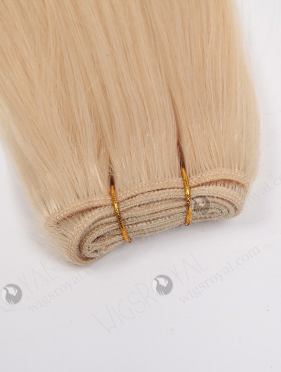 Top Quality Double Draw 22'' European Virgin Straight 60# Color Hair Wefts WR-MW-147-15826