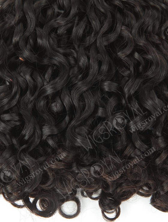 Hot Selling Double Drawn 14'' 5a Peruvian Virgin Loose Pissy Curl Natural Color Hair Wefts WR-MW-151-15805